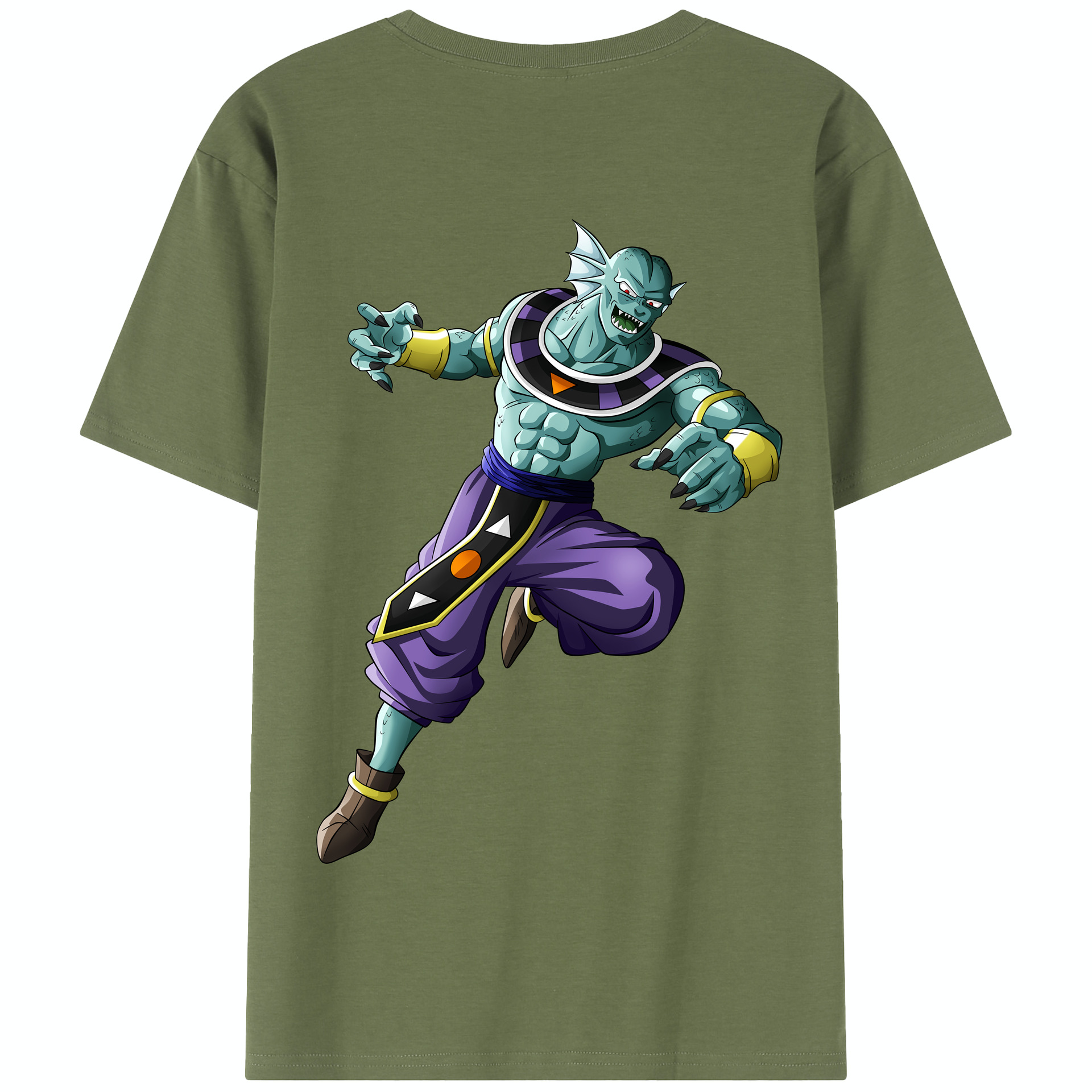 （画像用） ドラゴンボール DRAGON BALL 綿100％半袖Tシャツ（背面プリント）